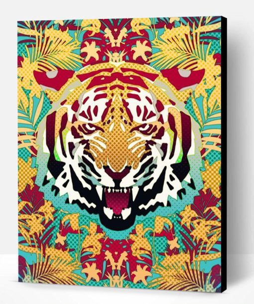 Hypnotic Tiger Paint By Number