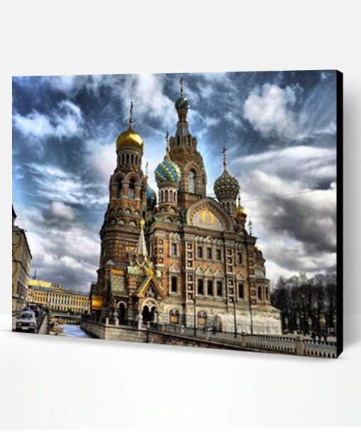 Church Of Saint Petersburg Paint By Number