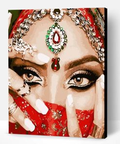 Indian Beauty Paint By Number