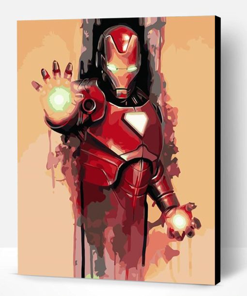 Iron Man The Avengers Paint By Number