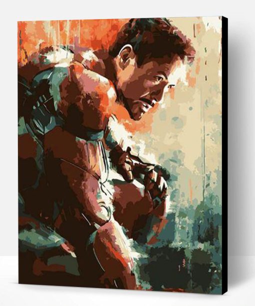 Iron Man Paint By Number