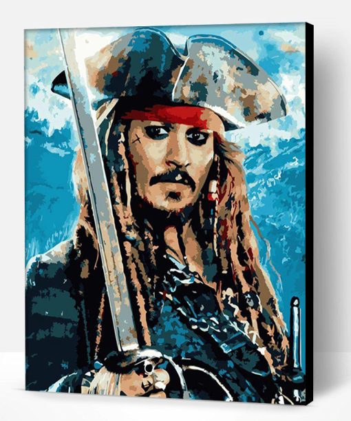 Jack Sparrow Paint By Number