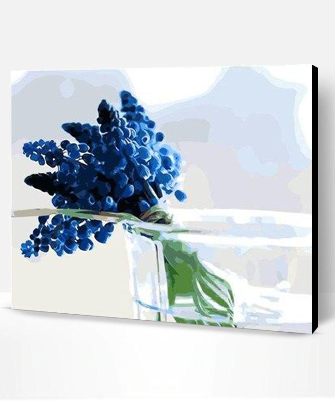 Jakaranda Flowers Blue Paint By Number