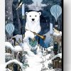King Polar Bear Paint By Number