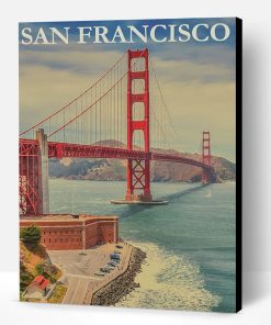 San Francisco Travel Paint By Number
