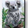 Koala With Her Baby Paint By Number