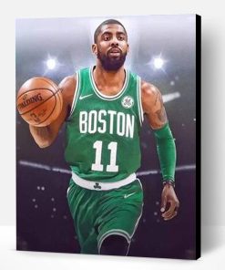 Kyrie Irving in Celtics Jersey Paint By Number