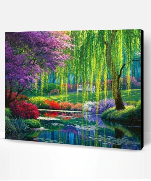 Fairyland Landscape Kits Coloring Painting Paint By Number