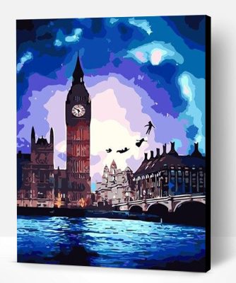 Peter Pan Big Ben Paint By Number