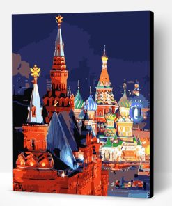 The Night in Moscow Paint By Number