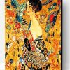 Lady With Fan Gustav Klimt Paint By Number