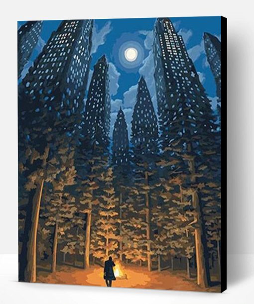 Magical Realism Forest Paint By Number