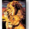 Lion And Son Paint By Number