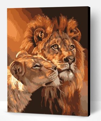 Lion King Paint By Number