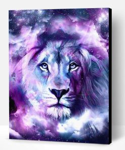 Lion Of The Galaxy Paint By Number
