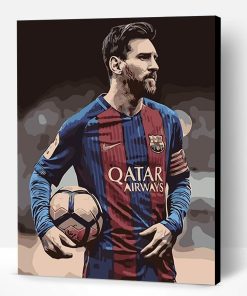 Lionel Messi Paint By Number