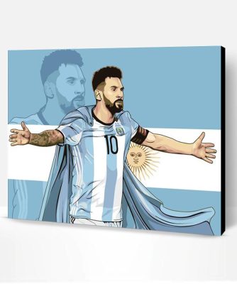 Lionel Messi Paint By Number