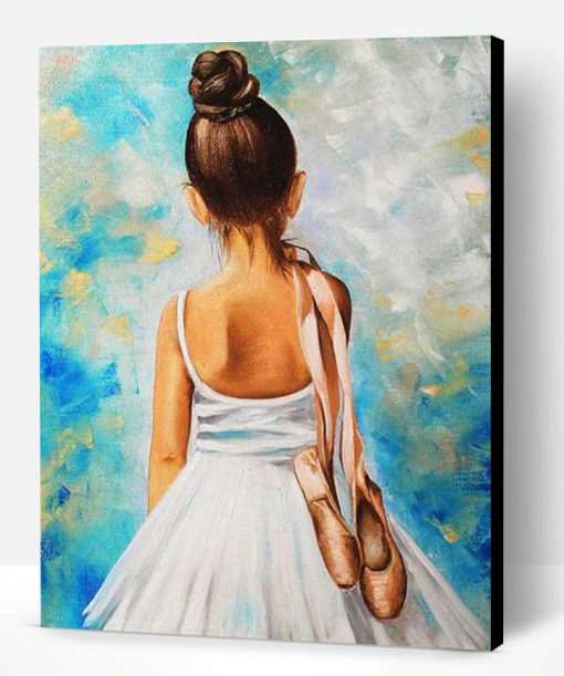 Little Ballet Dancer Paint By Number