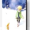 Little Prince in Snow Land Paint By Number