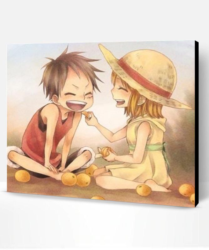Luffy x Nami Paint By Number
