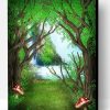 Magic Forest Tree Paint By Number