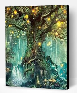 Magic Tree Paint By Number
