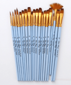 Matt blue Nylon Paint Brush