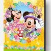 Mickey and Minnie Mouse Paint By Number