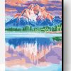 Mirror Mountain Paint By Number