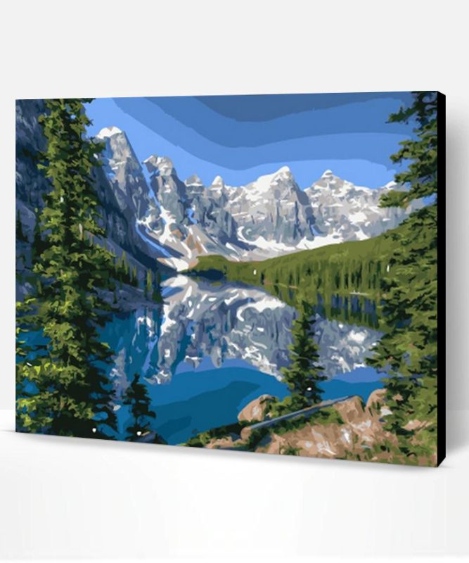 Moraine Lake Paint By Number