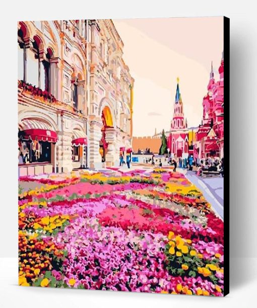 Moscow Flowers Paint By Number