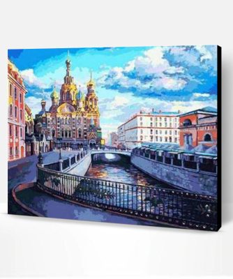 Moscow Russia Paint By Number