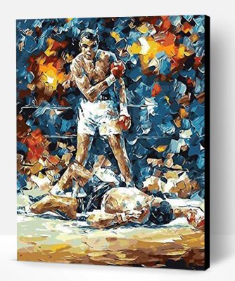 Muhammad Ali Klay Paint By Number