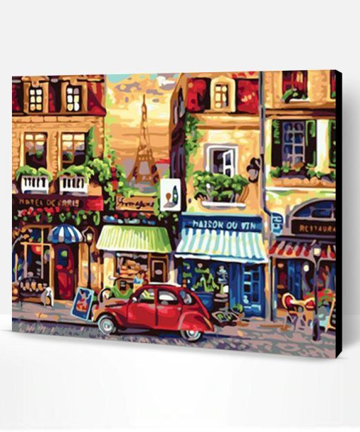 Nostalgic Paris Paint By Number