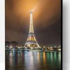 Eiffel Tower Night Paris Paint By Number