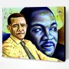 Obama And King Luther Paint By Number