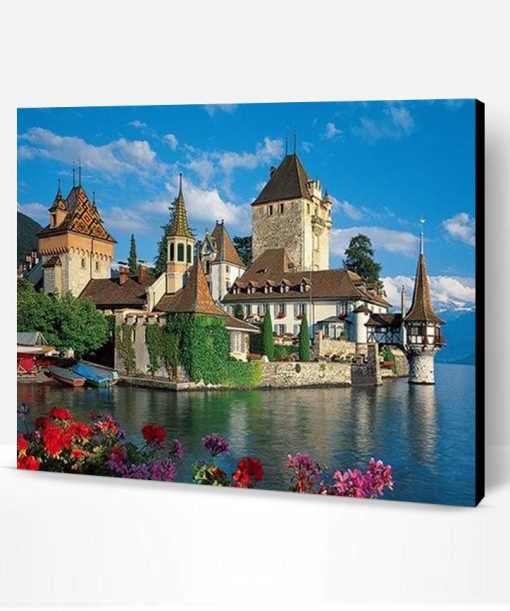 Oberhofen Castle Paint By Number