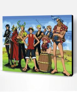 One Piece Squad Paint By Number