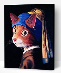 Japanese Cat Paint By Number