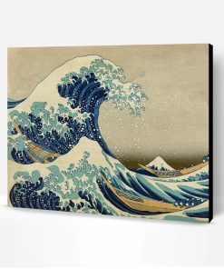The Great Wave Paint By Number