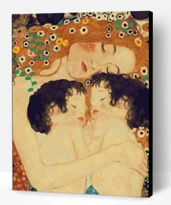 Mother and Child by Gustav Klimt Paint By Number