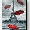 Umbrellas Paris Paint By Number