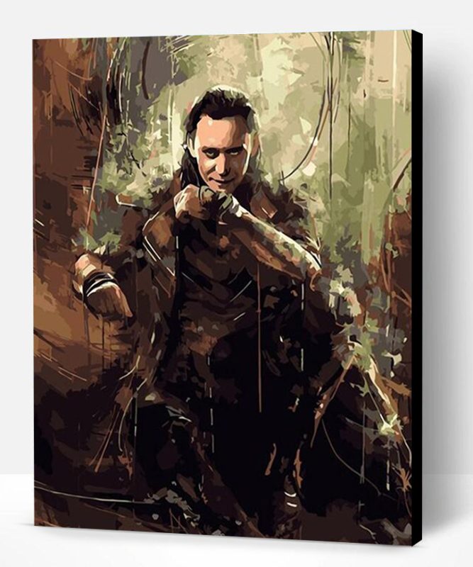 The Avengers Loki Paint By Number