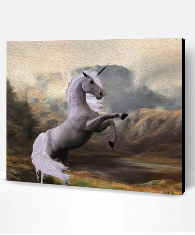 Powerful Unicorn Paint By Number