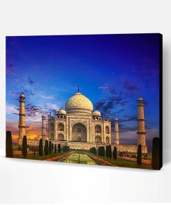 Taj Mahal India Paint By Number