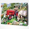 Animals in Farm Paint By Number