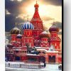 Saint Basil's Cathedral Moscow Paint By Number