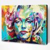 Marilyn Monroe Portrait Paint By Number