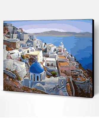 Santorini Paint By Number