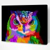 Owl Colorful Pop Art Paint By Number